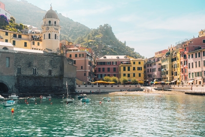 Cinque Terre colorful houses