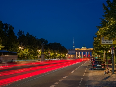 Berlin på natten