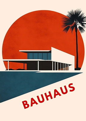 Bauhaus Poster Print "House"