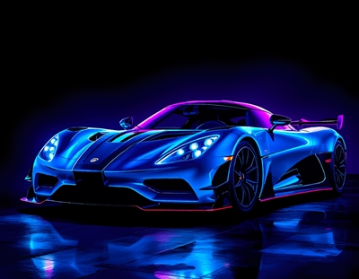 Koenigsegg Regera - Neon