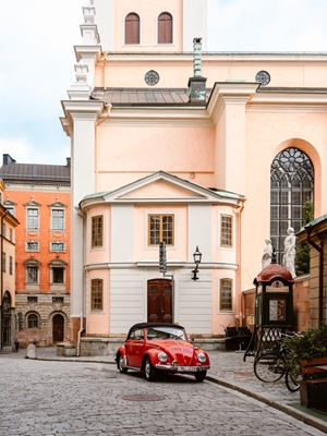 Vintage car in Stockholm