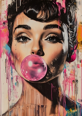 Audrey Hepburn Bubblelisious