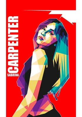 Sabrina Carpentiere Pop art