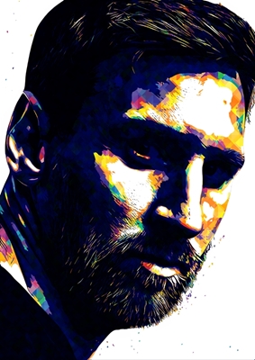 lionel messi popart