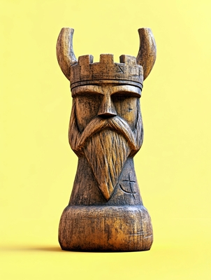 Viking King’s Chess Piece