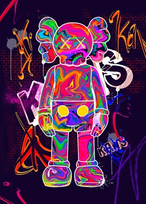 Kaws pop art