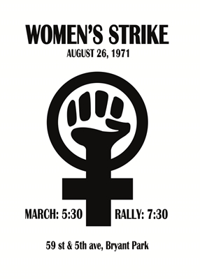 Women's Strike Poster