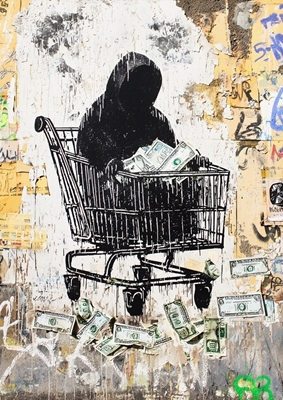 Consumerism Trap Banksy Art