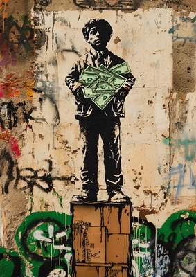 Leere Versprechen Banksy Art