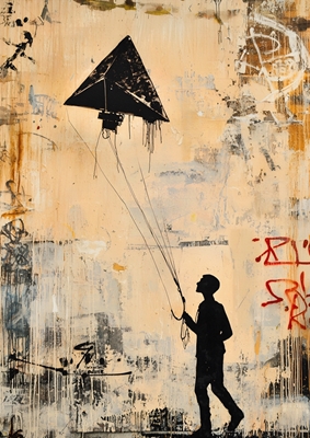 Maskeret frihed Banksy kunst