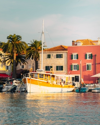 Sailboat in Croatia