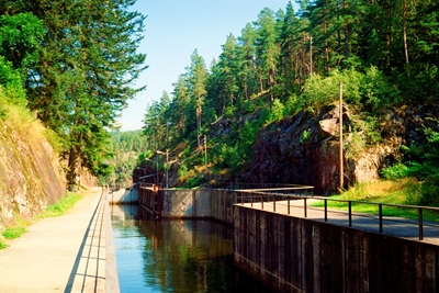 Telemark-Kanal in Norwegen