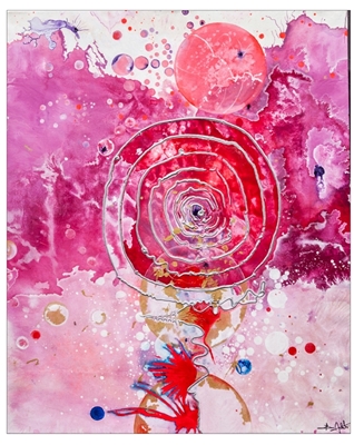 Pink Spiral / roze spiraal