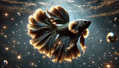 betta pesce oro