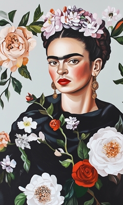 Frida Moderne Blumen-Kunst