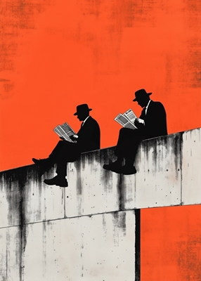 Lectura en la pared