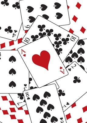 Poker Ace Spielkarten