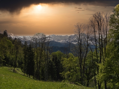 Dramatischer Himmel