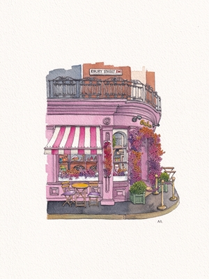 Pink Tearoom in London