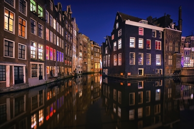 Ámsterdam de noche