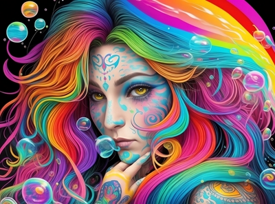 Psychedelic beauty