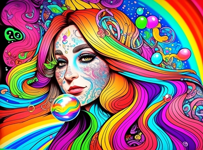 Psychedelic beauty III