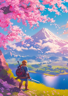 Enlace Zelda Japón Arte