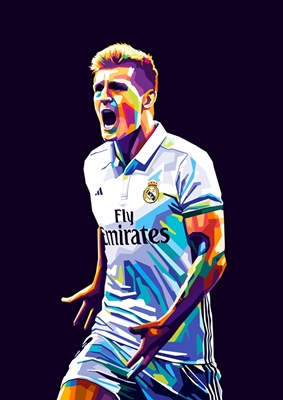 Toni Kroos Wpap Pop-taide