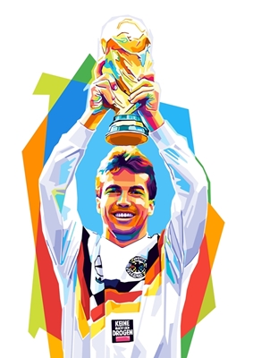 Lothar Matthaus Wpap Arte Pop