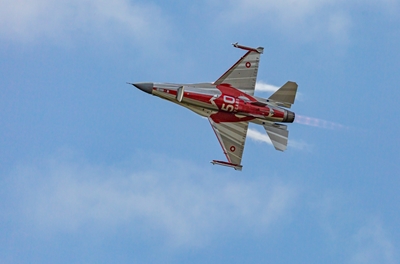 F-16 Fighting Falcon in action