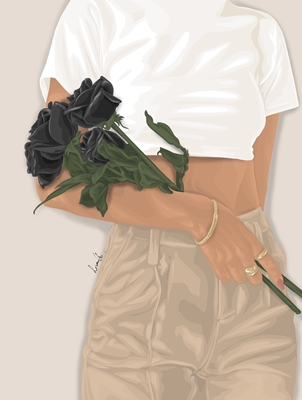 Black roses