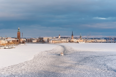 Zima ve Stockholmu