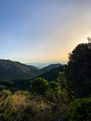 Morning hike up to La Concha