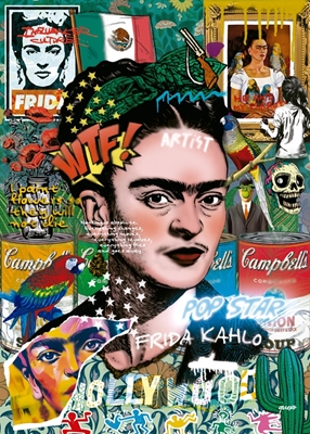 Frida Kahlo Popkonst