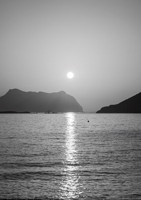 Golden Hour Beach Landskap