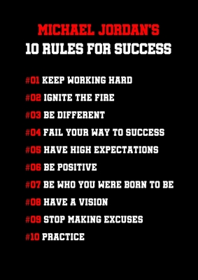 Michael Jordan's 10 Rules