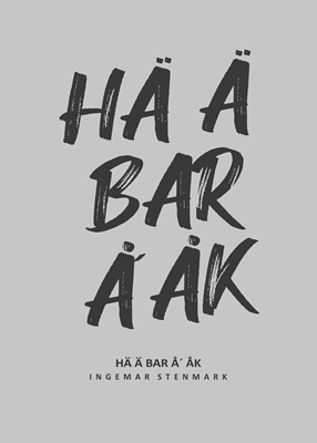 HÄ Ä BAR Å ́ ÅK