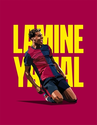 Lamine Yamal Vector Art