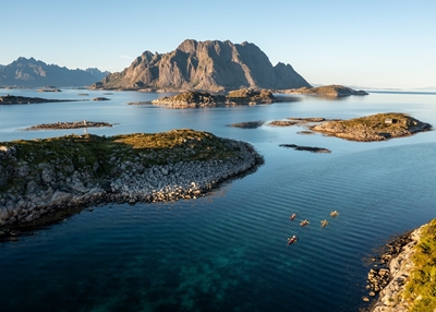 Kayak alle Lofoten