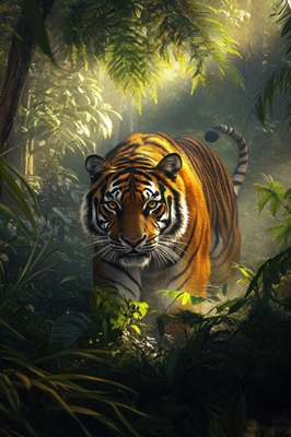 Tiger in the Mist