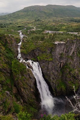 Vesiputous kohteessa Voringsfossen