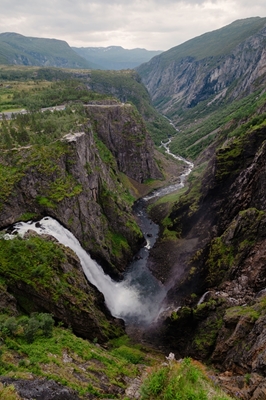 Wodospad w Voringsfossen