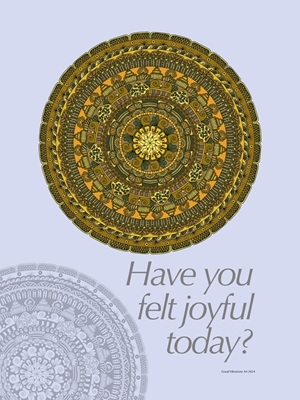 A mandala filled with joy