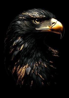 Golden Black Eagle