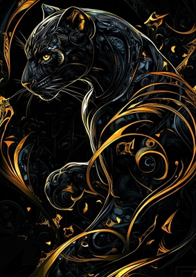 Golden Black Panter