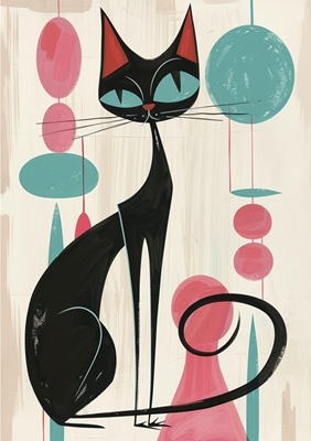 Mid-Century Cat