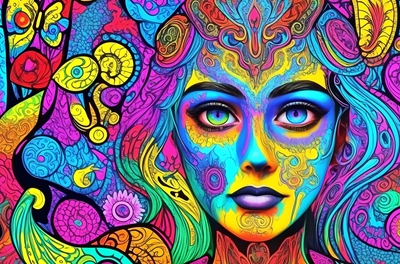 Psychedelic beauty IV