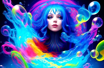 Psychedelic beauty V