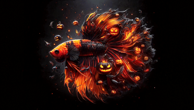 Festa de Peixe de Halloween