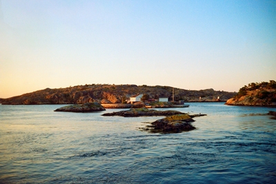 Göteborg archipelago at sunset